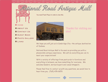 Tablet Screenshot of nationalroadantiquemall.com